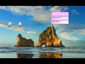 Windows: Creating hyperlinks / urls inside desktop sticky notes in Notezilla