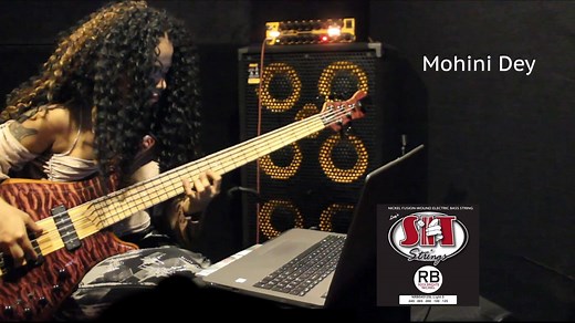 Build Your Sound with SIT Strings. Guitar and Bass strings made in the USA. Mohini Dey showing off the RB Series Strings. | SIT Strings