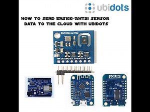 How to send ENS160+AHT2x AirQuality sensor data to the cloud with ubidots
