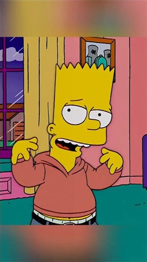Bart found new hobby #simpsons