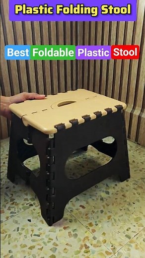 Plastic Folding Stool Review 💫 Multicolor Portable Stool