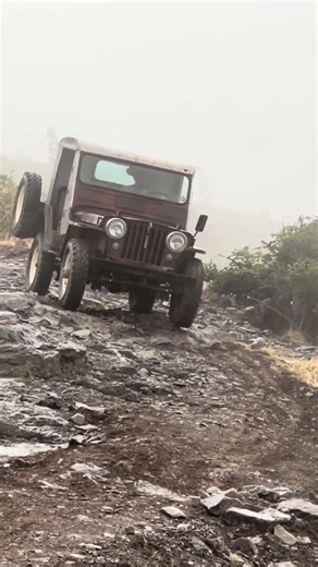 Black Bear Pass in the mist and rain was a fun time. Have you watched the full length video? #willys