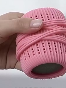 Generic Washing Machine Laundry Ball, Fabric Softener Ball, Ball Dispenser, Reusable Dryer Balls, Fabric Softener Ball Dispenser for Washer (6pcs)