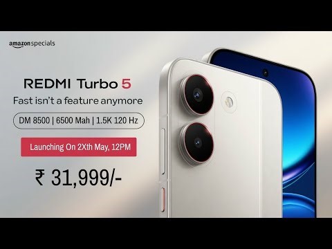 Redmi Turbo 5 Launch Date In India | Redmi Turbo 5 India Price, Processor, Camera, Display, Battery