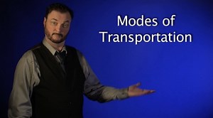 E12: ASL Signs for Transportation and Travel - Sign With Robert