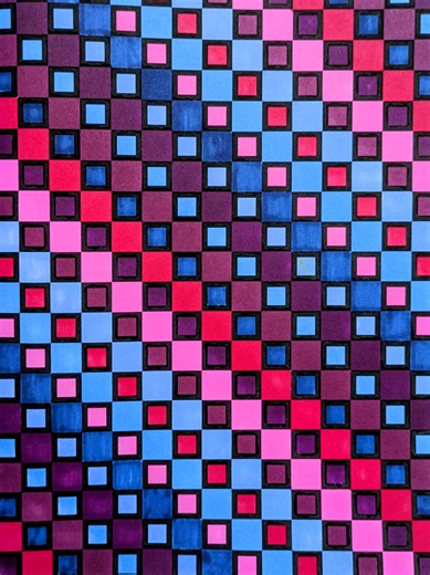 Colouring page from the Power of Patterns Colouring Book 😀 #coloringbook #coloring #coloringpages #satisfyingvideos #pattern