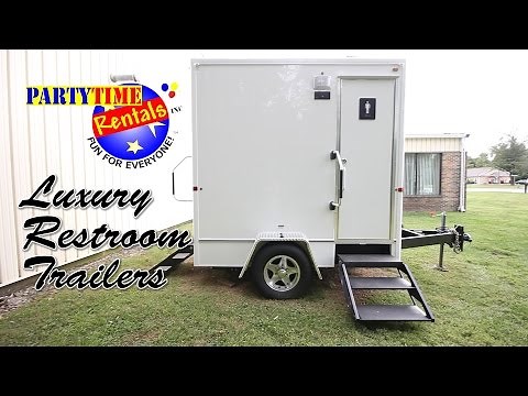 Luxury Restroom Trailer Rentals
