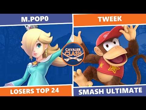 Cavalier Clash 7: Losers Top 24 - M.Pop0 (Rosalina) Vs. Tweek (Diddy Kong) SSBU