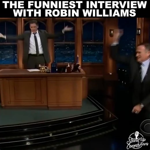 80K views · 1.1K reactions | - The funniest interview with Robin Williams | Funny Sayings T-Shirts | Facebook