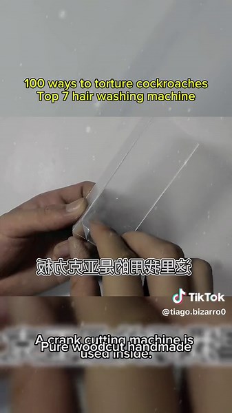 Creative Cockroach Torture Techniques and Machines