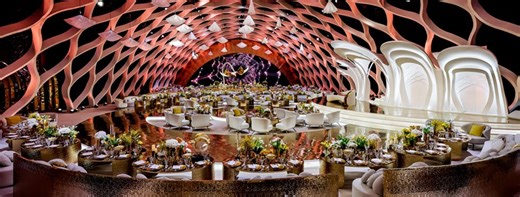 2K views · 87 reactions | Dazzling, dreamy, and dripping in gold! Behold the royal Qatari wedding of the century! From the breathtaking hanging blooms in motion, to the intricate ceiling installation. _________________ ▪︎Wedding planner and designer: White Dina ▪︎Photographer: ParAzar Productions ▪︎Wedding gown: Dior ▪︎Catering: Lenôtre ▪︎Jewelry: AdiAlfardan Jewellery ________________ Lebanese Weddings #lebaneseweddings | Lebanese Weddings | Facebook