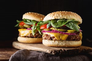 Low Calorie Veggie Burger - Lose Weight By Eating