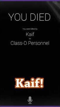 Admin fun (Kaif/SCP-SL)