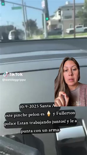 On October 9th in Santa Ana CA, an ice agent and normal clothing, claimed a woman was following him a boxer in and pulled a gun on her. Fullerton police also approached an Eyce agent to identify himself. The police department claims they were not working with DHS, but it is unclear why Fullerton police was there. Discontinues to be a growing trend of ice officers, pulling weapons out on civilians and creating false narratives. #hielo @valsinsights