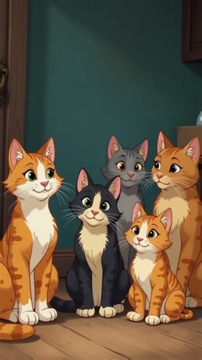 Cats Watch Cat Explore a Mysterious Box