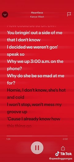 Heartless by Kanye West - Speeding Up the Song