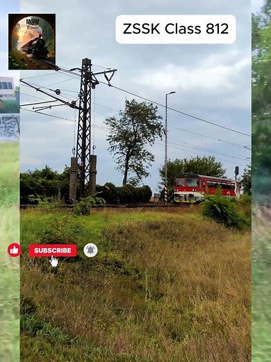 What Happens When a Train Appears Out of Nowhere? ZSSK Class 812