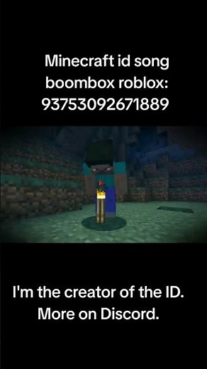 Minecraft id song boombox roblox #boombox #roblox #song #роблокс #minecraft #music #майнкрафт