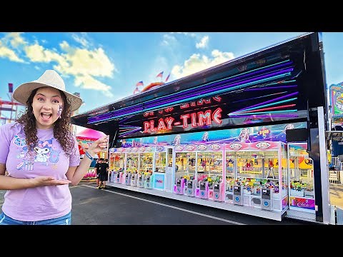The Trailer FULL of Claw Machines at the Florida State Fair!