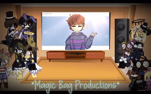The Missing Childrens   C.C and Michael react to The Fallen Humans（Undertale）