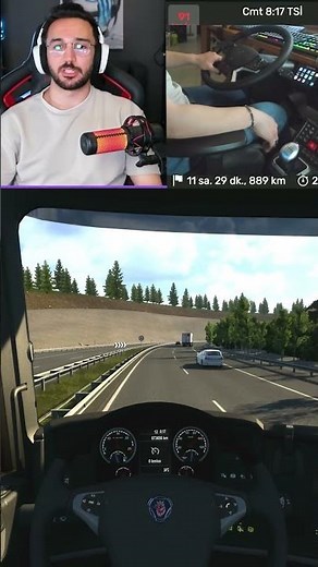 😅 How can the lane get so narrow?! 🚧 ETS 2 #game #simulation
