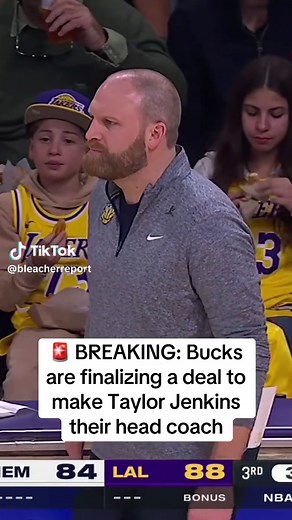 Taylor Jenkins to Become Bucks Head Coach
