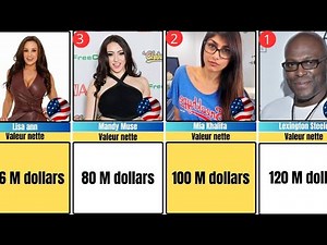 TOP 60 des Acteurs et Actrices Porno les Plus Riches en 2025 💰 | Classement Incroyable