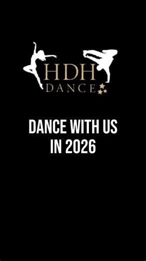 New year. New hobby. New confidence. 2026 is the year your child starts their dance journey 💃 Book a FREE trial today ✨ | HDH Dance