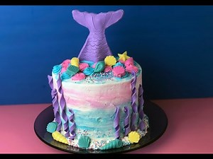 Let's Make a Mermaid Cake - Today's Creative Food