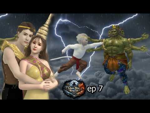 qaum ntuj nriaj teb daim part ep 7 hmoob hmong animation 3d