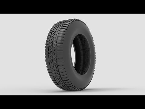 Car Tire Blender 2.8 Modeling