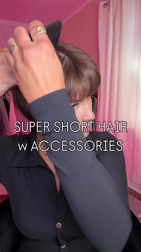 Fun Short Hair Accessories Tutorial