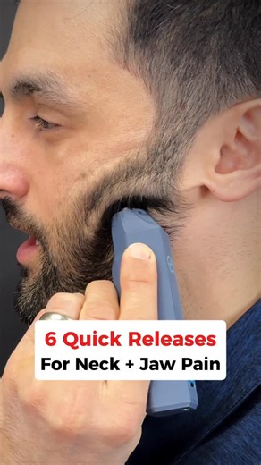 Dr. Joe Damiani - TMJ, Head & Neck Specialist | If you’re dealing with head, neck, or jaw pain and want something simple you can do at home, this routine walks you through exactly where... | Instagram