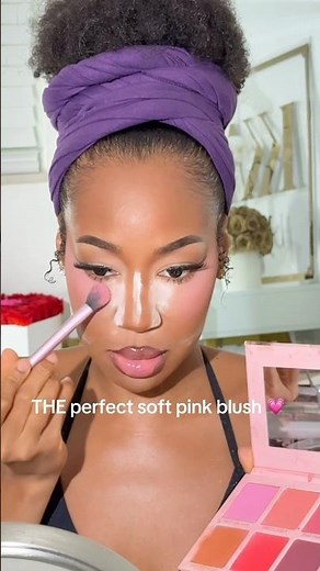 THE perfect soft pink blush 💓 #blush #makeup