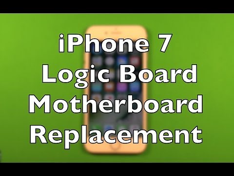 iPhone 7 Logic Board Motherboard Replacement How To Change