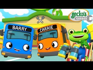 Good Old Gecko Fixes It All! ❤️🦎 | Sing Along Songs and Nursery Rhymes for Kids | Gecko's Garage