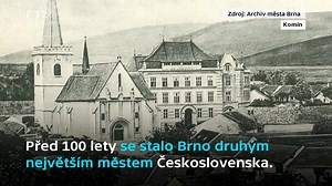 48K views · 819 reactions | Brno je už  let velké! V roce 1919 pojalo okolní města a vesnice. Podívejte se na animovaný průlet stoletím doplněný o historické fotografie. ⤵️ | Události Brno | Facebook