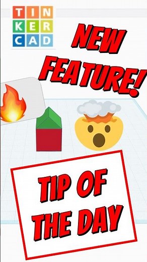 Brand NEW Feature Edit Tinkercad Your Creations Saved Shapes! 💯🤯