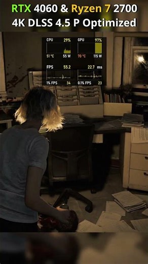 4K on an RTX 4060 in Resident Evil Requiem Possible? | DLSS 4.5 #optimization #residentevil