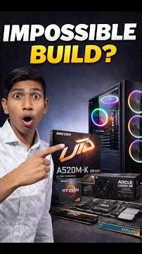 "Impossible ₹35K PC Build 😱 Sab Kuch Karega!" ||@TechGritX #smartpc #pcbuild