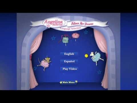 Angelina Ballerina Follows Her Dreams (2007) DVD Menu