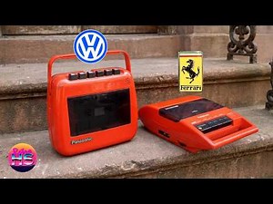 One Was Dead, One Was Dying: Saving 2 Red Panasonic Cassette Recorders