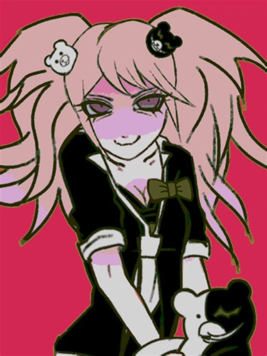 Time Is Ticking Animation — Junko Enoshima & Mukuro Ikusaba Danganronpa