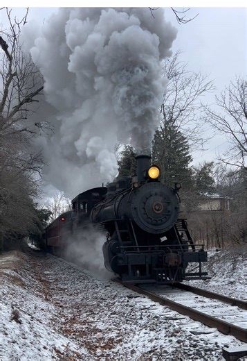 Engine No. 40 took her last runs yesterday after 15 years of service. She now undergoes a massive overhaul for her 1472, so she’ll be back on the rails better before! So fortunate to be the last cab rider of the 2025 season and thankful for the people I have come to cherish along the way. 🚂🔥 • #steam #steamengine #steamtok #steamlocomotive #steampower