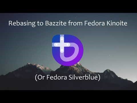 Rebasing to Bazzite From Fedora Kinoite (or Fedora Silverblue) - audio too soft use new video