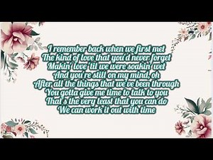 TAMIA - NEVER GONNA LET YOU GO (LYRICS)