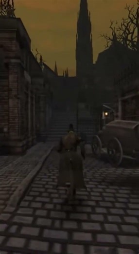 Bloodborne - Central Yharnam - PS1 Demake #bloodborne