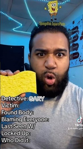 MY🦵🏽LEG🕵🏽‍♂️SPONGEBOB🧽MURDER🐡MYSTERIES XX🉐