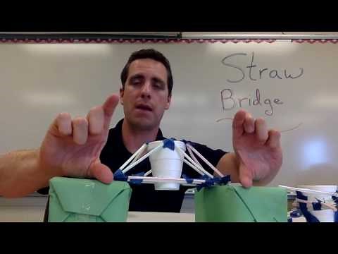 Straw Bridge (STEM Activity)