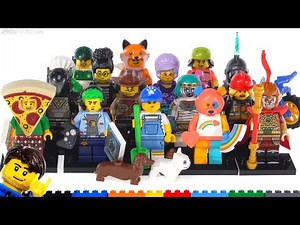 🔄 LEGO Collectible Minifigures 2019 Series 19 full review! re upload